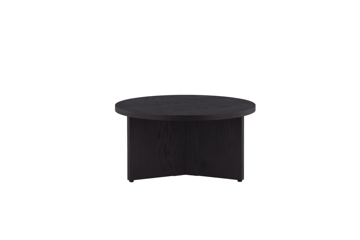 SALTÖ Coffee table ⌀85 Black