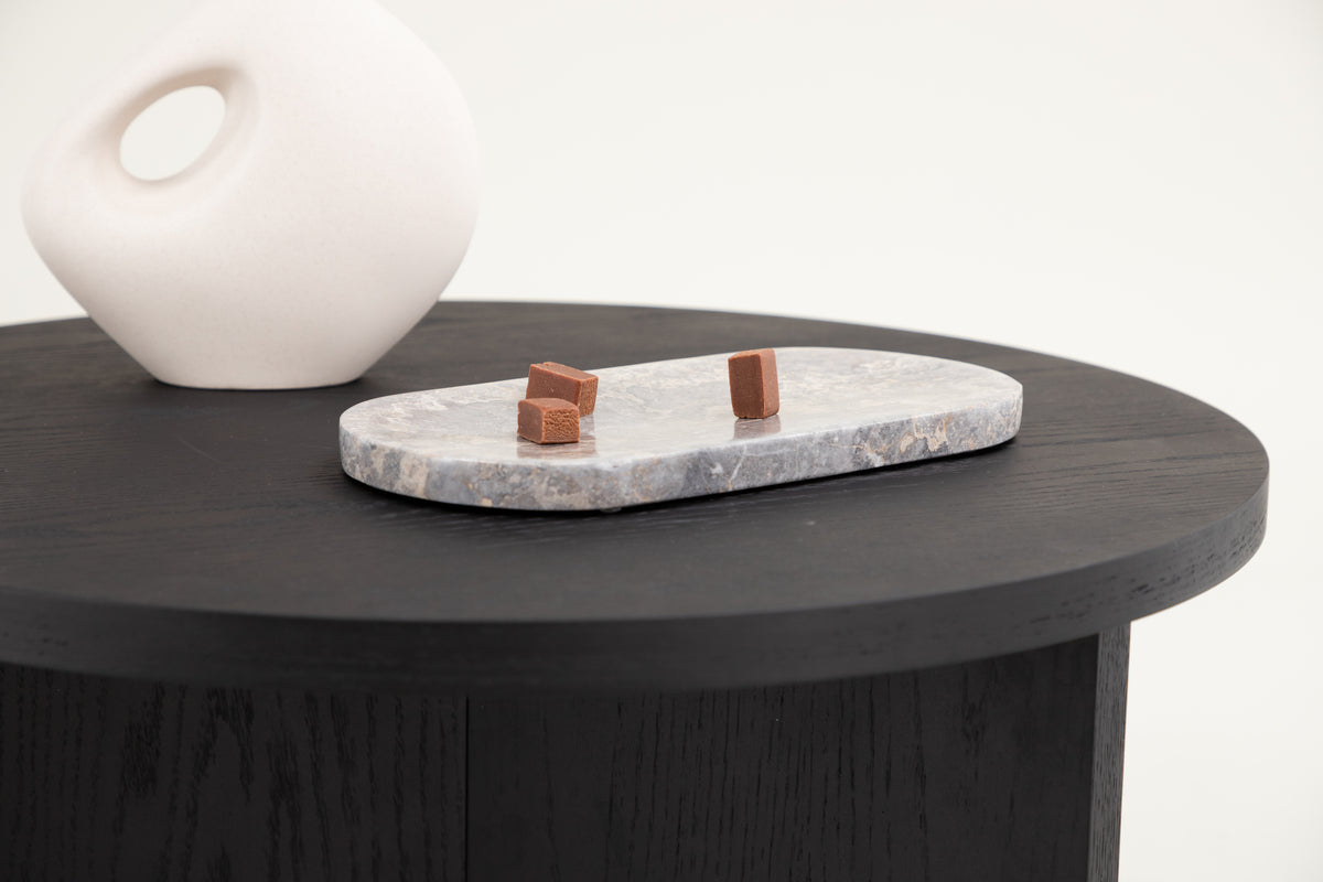 SALTÖ Coffee table ⌀85 Black