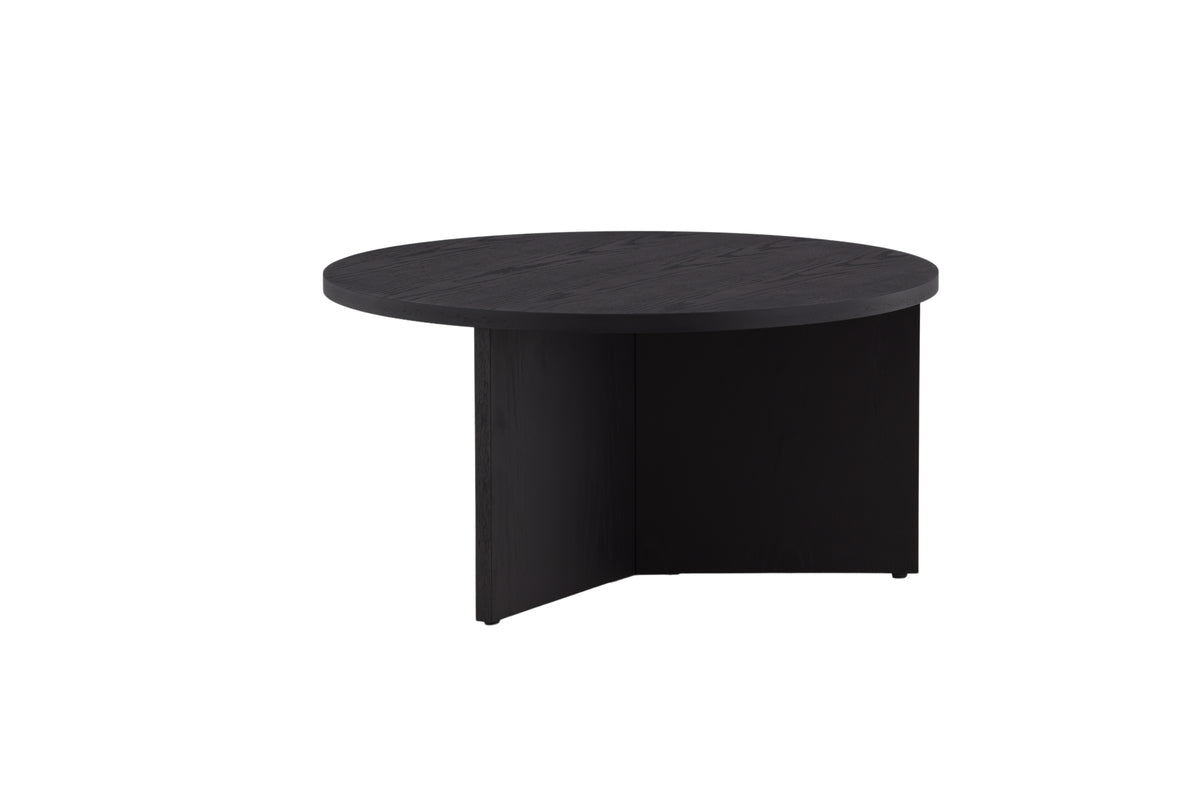 SALTÖ Coffee table ⌀85 Black