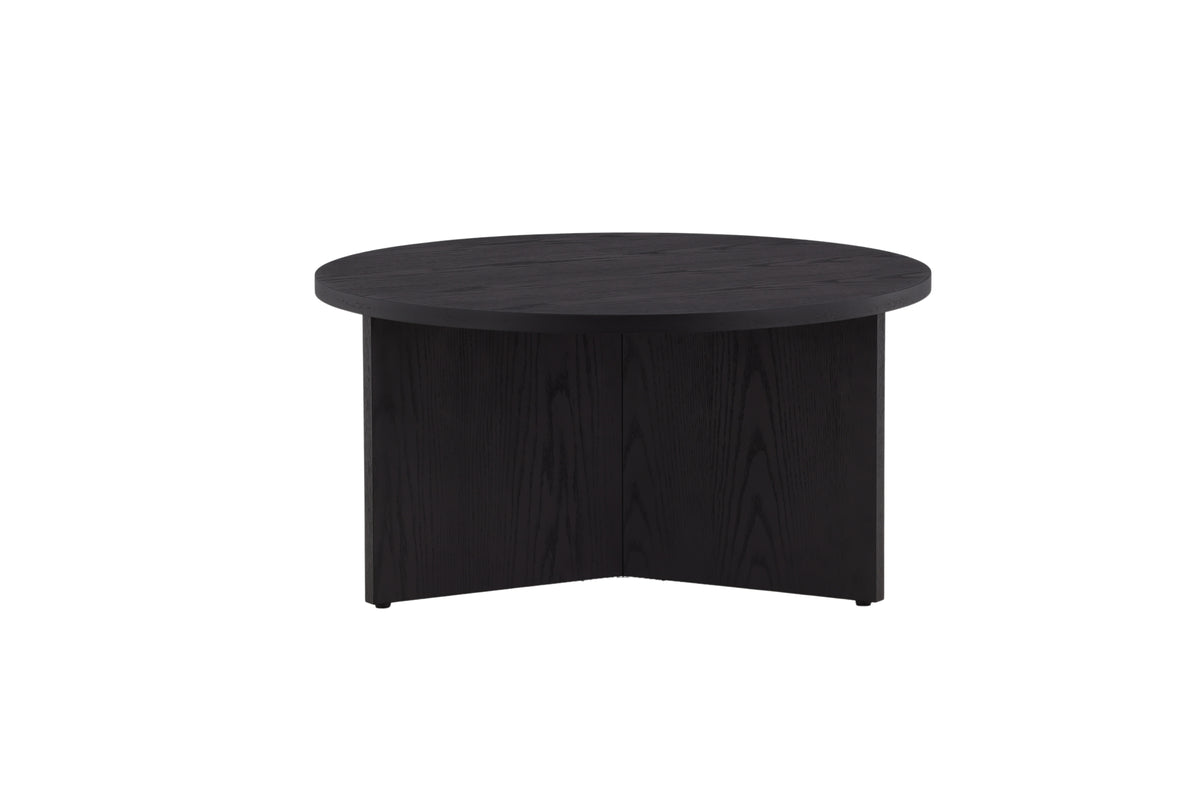 SALTÖ Coffee table ⌀85 Black