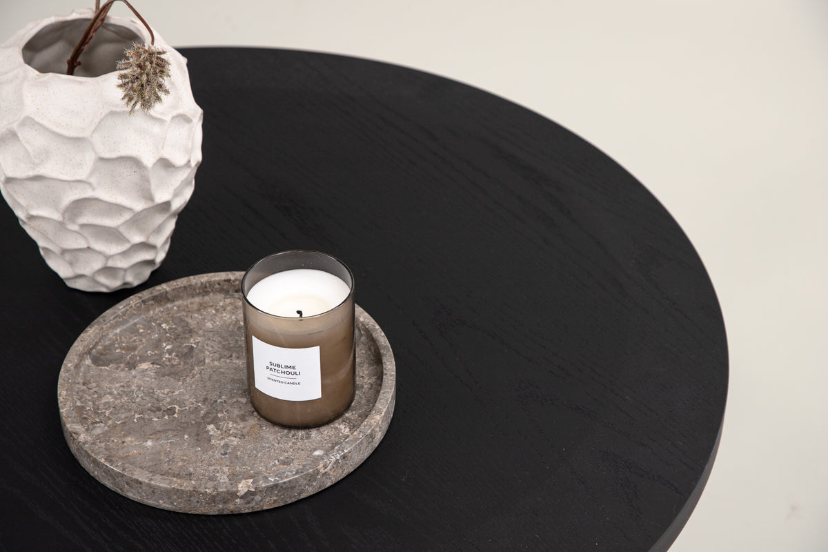 SALTÖ Coffee table ⌀85 Black