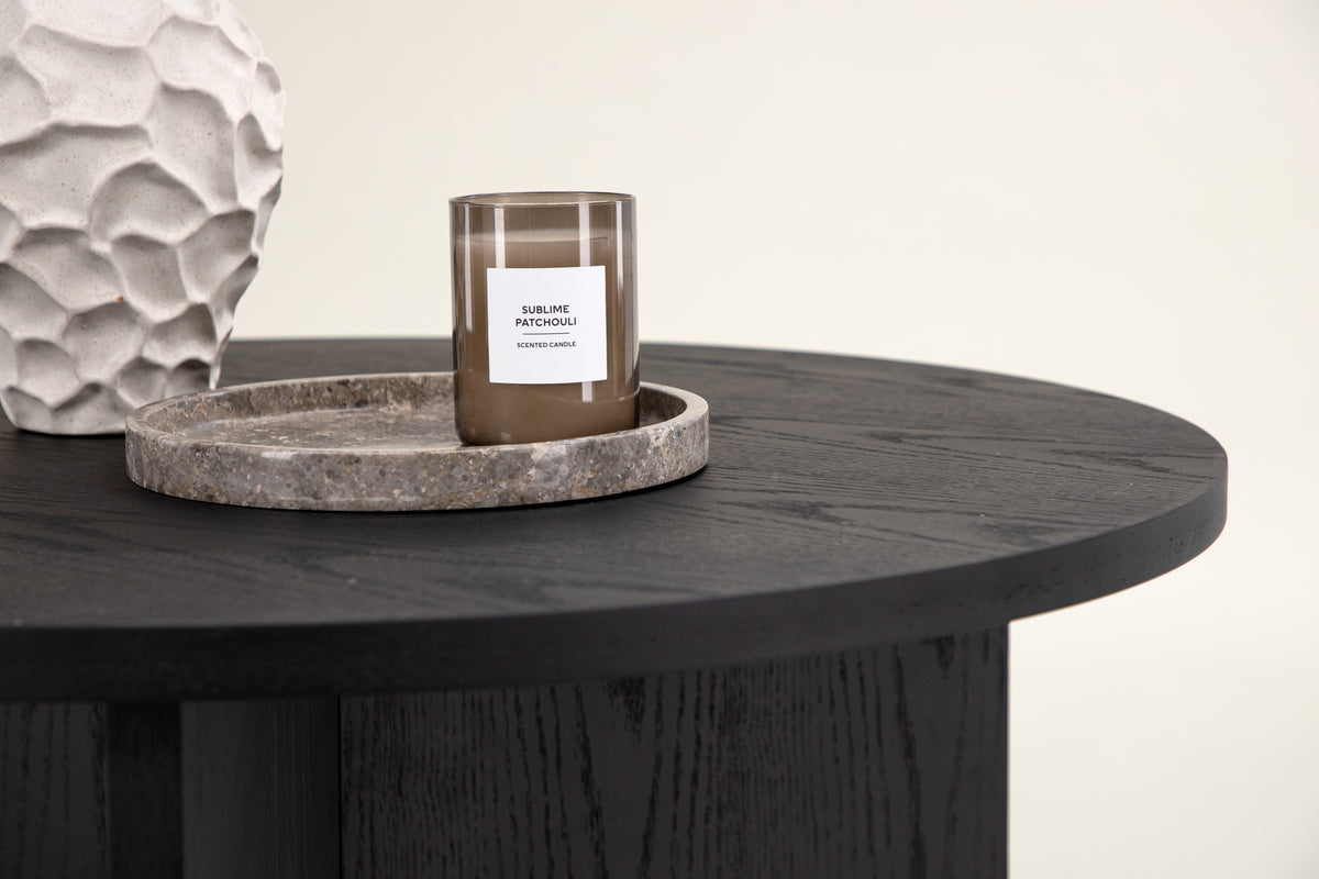 SALTÖ Coffee table ⌀85 Black