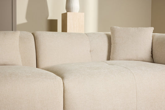 HERA loungesoffa beige 358 cm