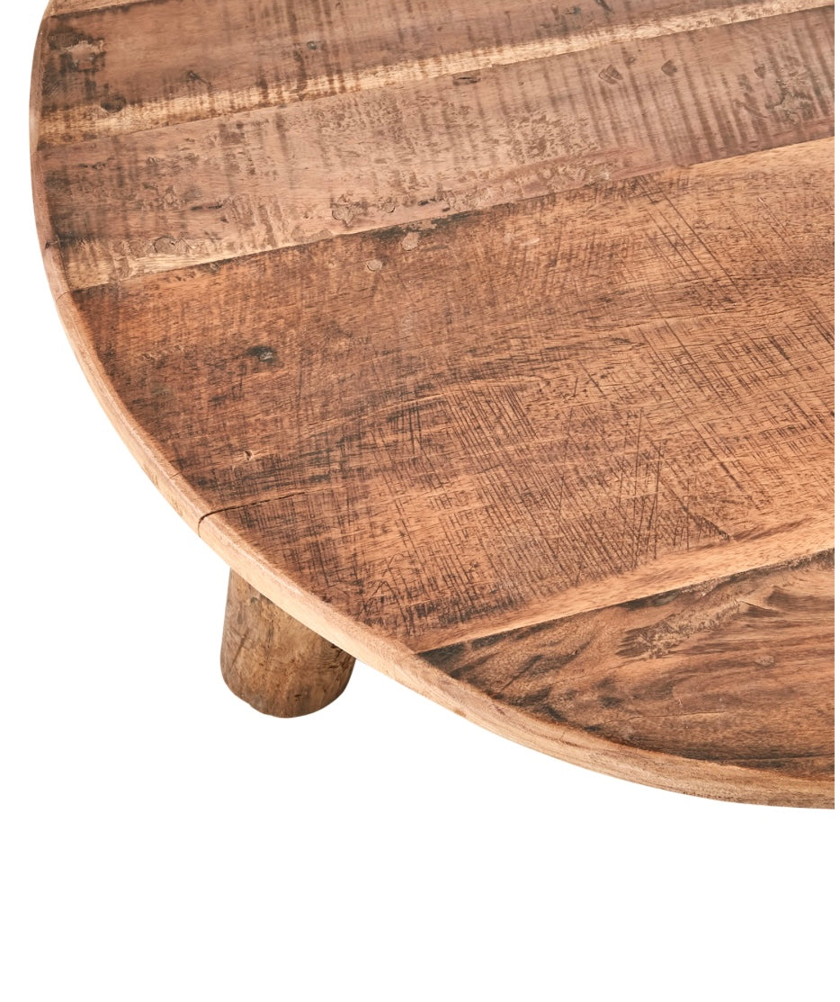 Monte soffbord natur ø70xH49