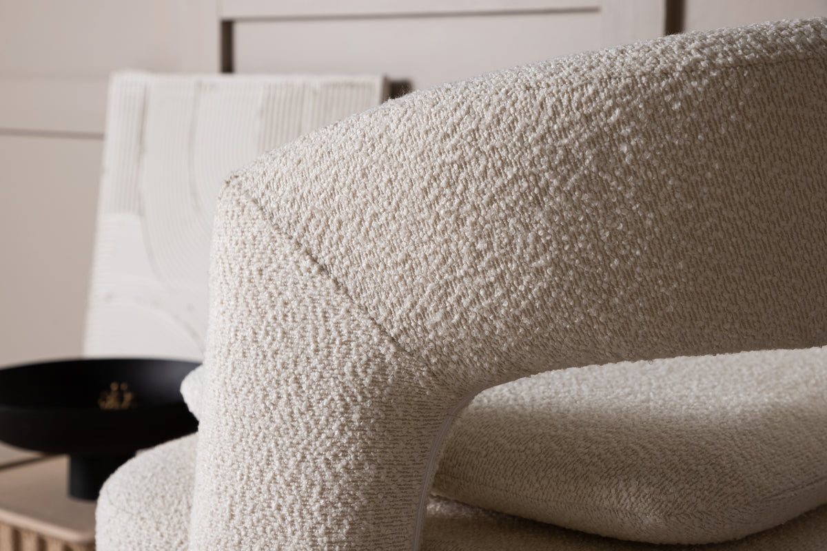 Sillón LAUREL Teddy Blanco