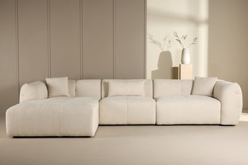 HERA loungesoffa beige 358 cm