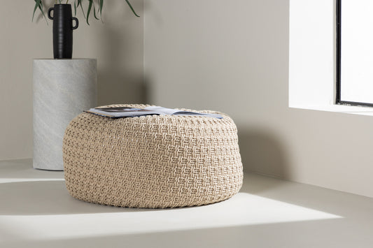 HARMONI pouf ø45 beige