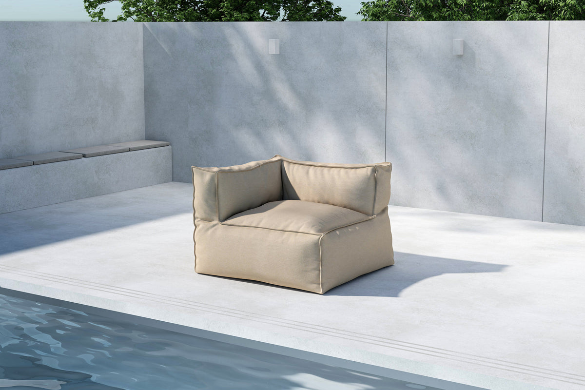 Brisa Loungefåtölj beige